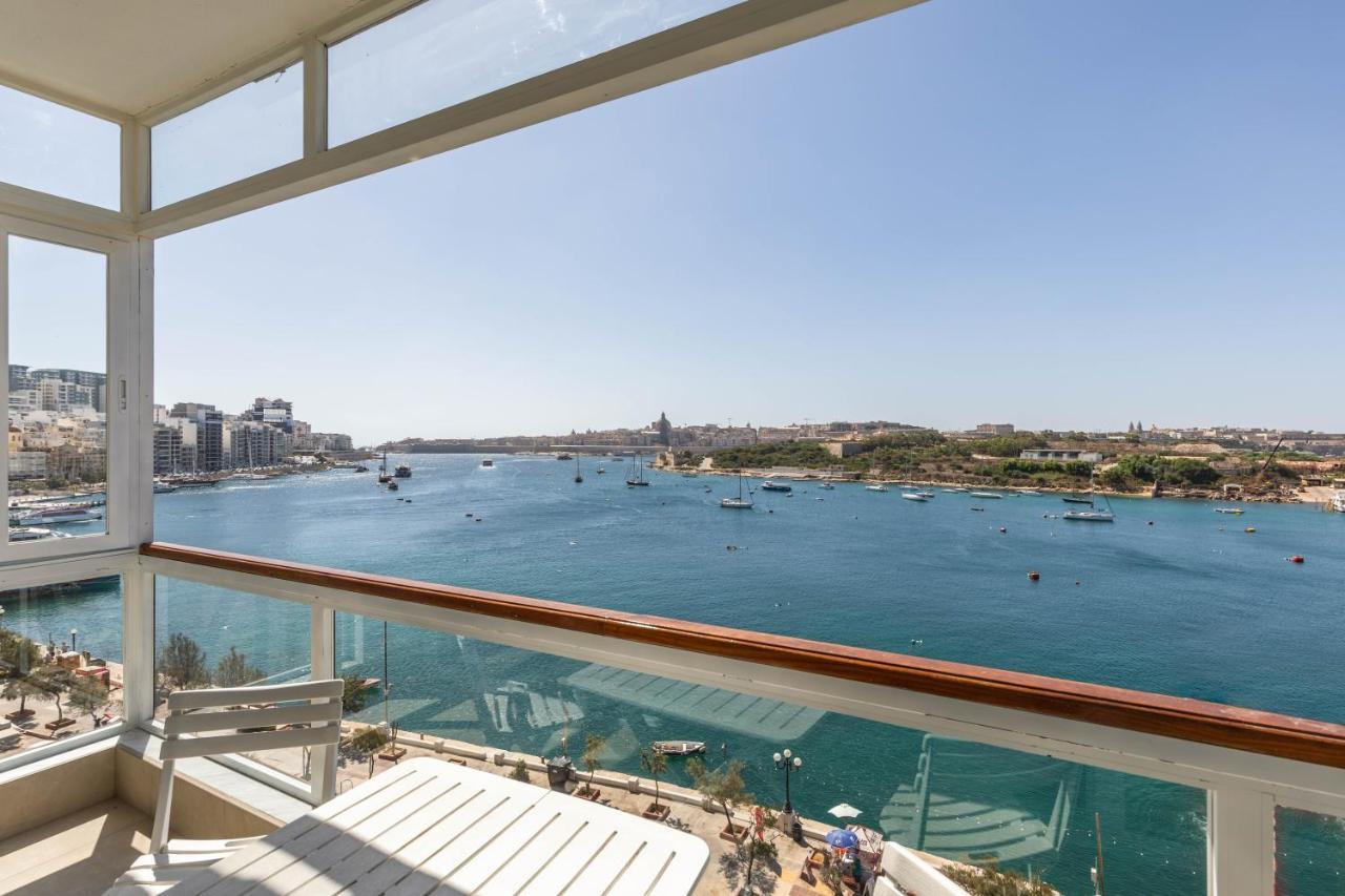 Stunning - Seafront 3-Bedroom 6Th Floor Sliema Luaran gambar